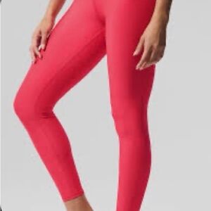ALO High-Waist Airlift Legging fluorescent pink